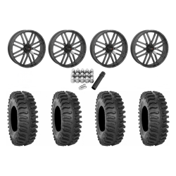System 3 XT400 37x9.5-22 Tires on ST-3 Grey Wheels