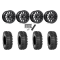 System 3 XT400 32x10-15 Tires on Fuel Vector Matte Black Wheels