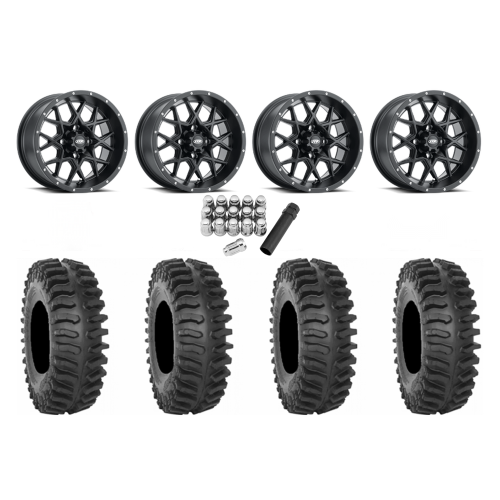 System 3 XT400 30x10-14 Tires on ITP Hurricane Wheels System 3 XT400 30x10-14 Tires on ITP Hurricane Wheels