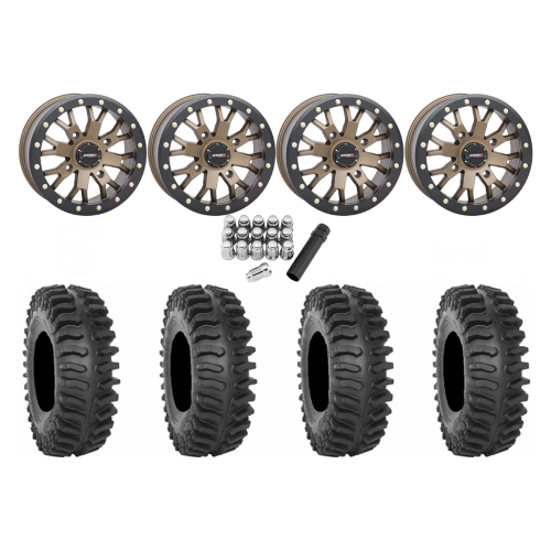 System 3 XT400 30x10-14 Tires on ST-3 Bronze Wheels
