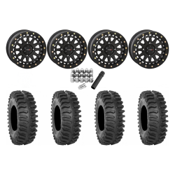 System 3 XT400 30x10-15 Tires on SB-6 Matte Black Beadlock Wheels System 3 XT400 30x10-15 Tires on SB-6 Matte Black Beadlock Wheels