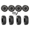 System 3 XT400 30x10-15 Tires on SB-6 Matte Black Beadlock Wheels