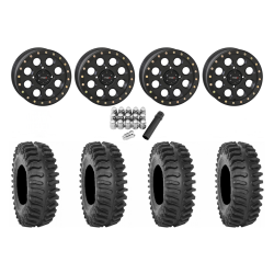 System 3 XT400 30x10-15 Tires on SB-7 Matte Black Beadlock Wheels System 3 XT400 30x10-15 Tires on SB-7 Matte Black Beadlock Wheels