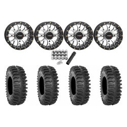 System 3 XT400 27x10-14 Tires on ST-3 Machined Wheels