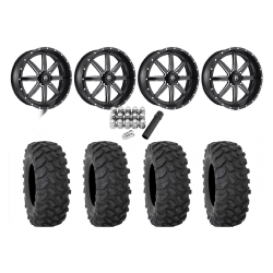 System 3 XTR370 35x10-18 Tires on Fuel Maverick Wheels