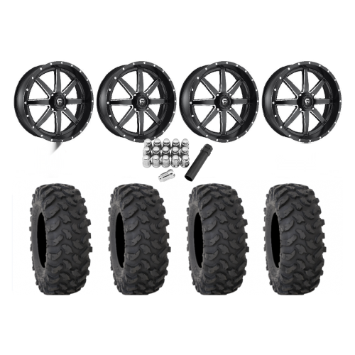 System 3 XTR370 35x10-18 Tires on Fuel Maverick Wheels