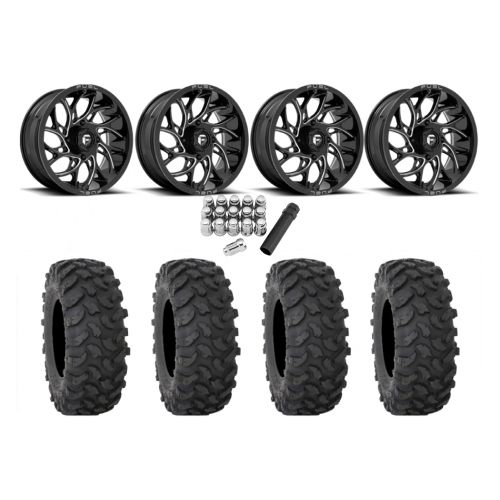System 3 XTR370 37x10-18 Tires on Fuel Runner Wheels System 3 XTR370 37x10-18 Tires on Fuel Runner Wheels