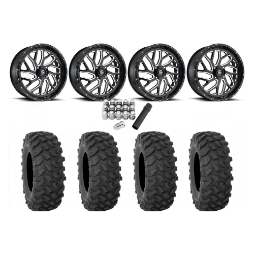 System 3 XTR370 35x10-18 Tires on Fuel Triton Wheels