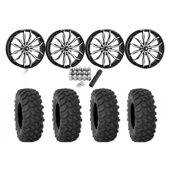 System 3 XTR370 35x10-20 Tires on HL21 Machined Wheels