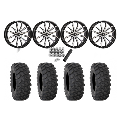 System 3 XTR370 37x10-22 Tires on HL21 Machined Wheels