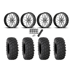 System 3 XTR370 37x10-22 Tires on MSA M45 Portal Machined Wheels