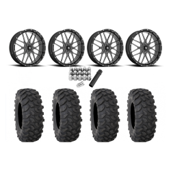 System 3 XTR370 37x10-22 Tires on MSA M45 Portal Milled Wheels