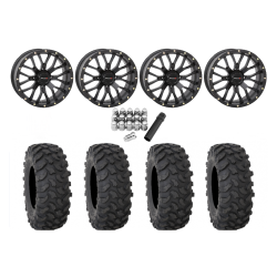 System 3 XTR370 35x10-18 Tires on ST-3 Matte Black Wheels System 3 XTR370 35x10-18 Tires on ST-3 Matte Black Wheels