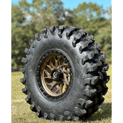 System 3 XTR370 30x10-15 Tires on Fuel Runner Matte Bronze Wheels System 3 XTR370 30x10-15 Tires on Fuel Runner Matte Bronze Wheels