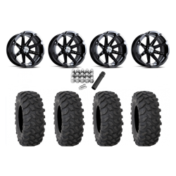 System 3 XTR370 30x10-15 Tires on MSA M12 Diesel Wheels