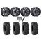 System 3 XTR370 32x10-15 Tires on MSA M49 Creed Matte Black & Machined Wheels