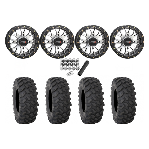 System 3 XTR370 32x10-14 Tires on ST-3 Machined Wheels