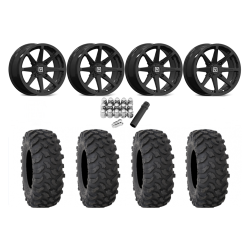 System 3 XTR370 28x10-14 Tires on V01 Gloss Black Wheels System 3 XTR370 28x10-14 Tires on V01 Gloss Black Wheels