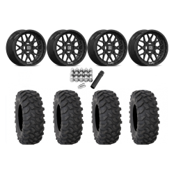 System 3 XTR370 28x10-14 Tires on V03 Gloss Black Wheels System 3 XTR370 28x10-14 Tires on V03 Gloss Black Wheels