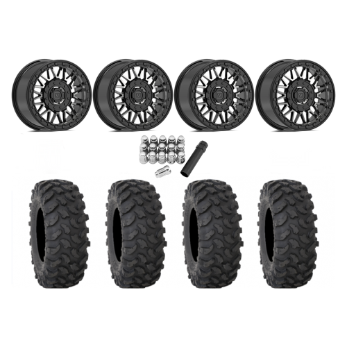 System 3 XTR370 32x10-15 Tires on V08 Dark Tint Beadlock Wheels