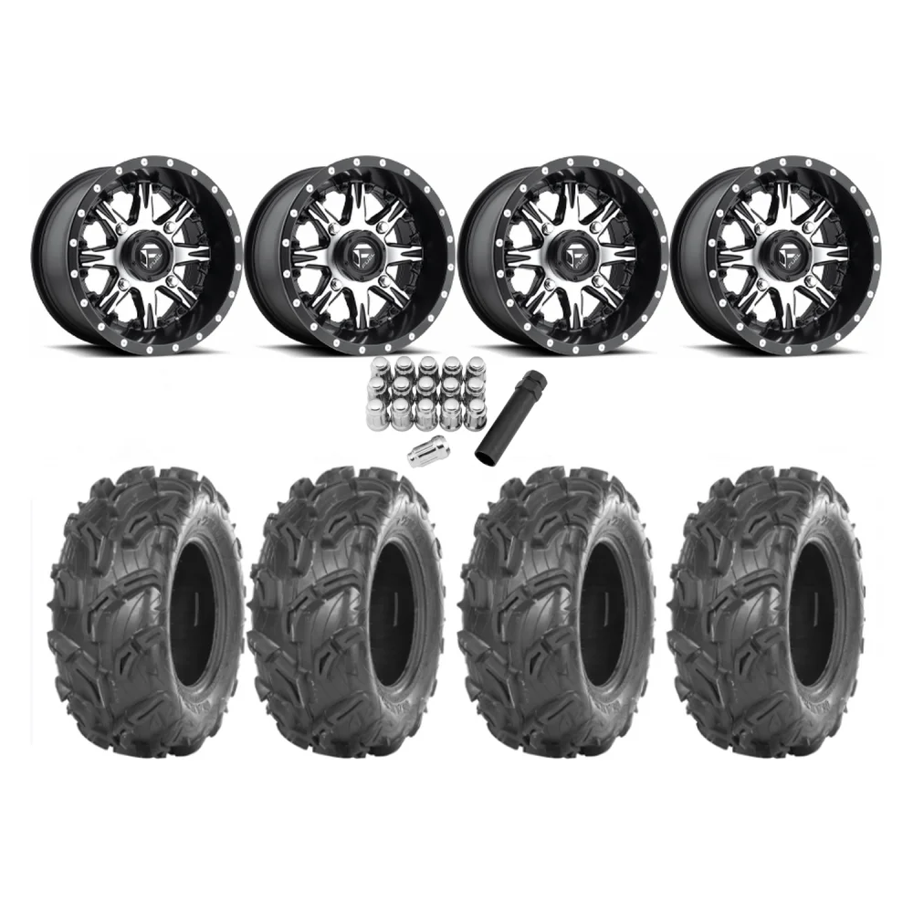 Maxxis Zilla 30x9-14 Tires on Fuel Nutz Wheels, complete kit