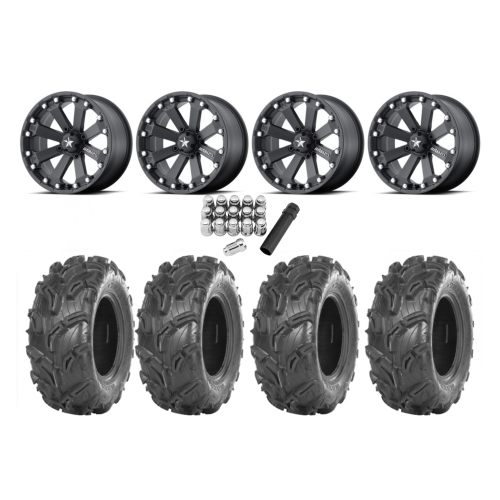 Maxxis Zilla 28x9-14 Tires on MSA M20 Kore Wheels