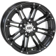 Terminator 29.5x10-14 Tires on STI HD3 Black Wheels