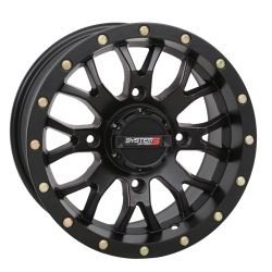 Assassinator Mud Tires 28x10-14 on ST-3 Matte Black Wheels Assassinator Mud Tires 28x10-14 on ST-3 Matte Black Wheels