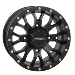 System 3 Offroad ST-3 Black 14x7 Wheel/Rim