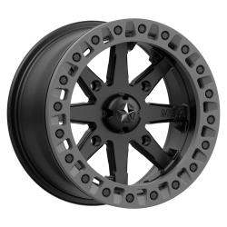 MSA M31 Lok2 Beadlock Satin Black 14x7 Wheel/Rim MSA M31 Lok2 Beadlock Satin Black 14x7 Wheel/Rim