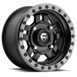 Fuel Off-Road Anza D557 Matte Black w/ Anthracite Ring 15x7 Wheel/Rim