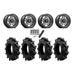 EFX Motohavok 28x8.5-14 Tires on Fuel Anza D558 Wheels EFX Motohavok 28x8.5-14 Tires on Fuel Anza D558 Wheels