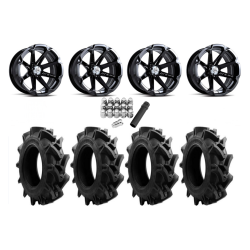 EFX Motohavok 28x8.5-14 Tires on MSA M12 Diesel Wheels EFX Motohavok 28x8.5-14 Tires on MSA M12 Diesel Wheels