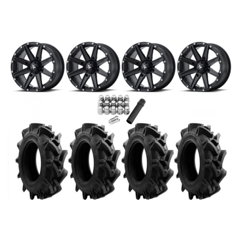 EFX Motohavok 28x8.5-14 Tires on MSA M33 Clutch Wheels EFX Motohavok 28x8.5-14 Tires on MSA M33 Clutch Wheels