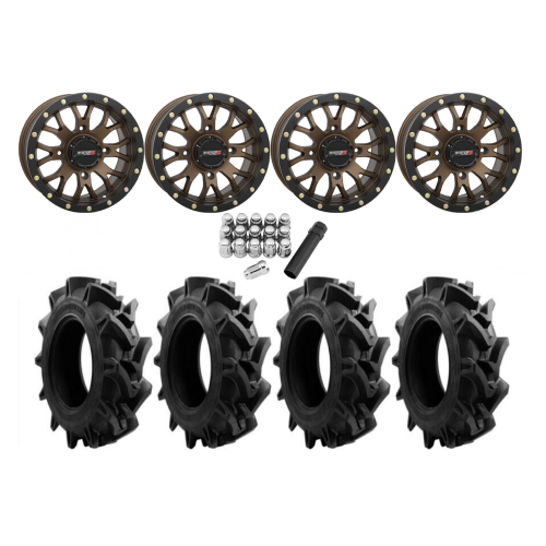 EFX Motohavok 28x8.5-14 Tires on ST-3 Bronze Wheels