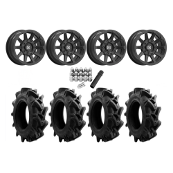 EFX Motohavok 28x8.5-14 Tires on V02 Satin Black Wheels EFX Motohavok 28x8.5-14 Tires on V02 Satin Black Wheels