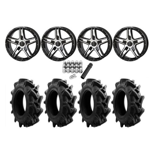 EFX Motohavok 35x8.5-22 Tires on Frontline 505 Machined Wheels