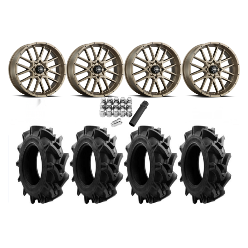 EFX Motohavok 32x8.5-18 Tires on ITP Hurricane Bronze Wheels