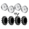 EFX Motohavok 42x8.5-24 Tires on JTX Forged Cosmo Polished Wheels