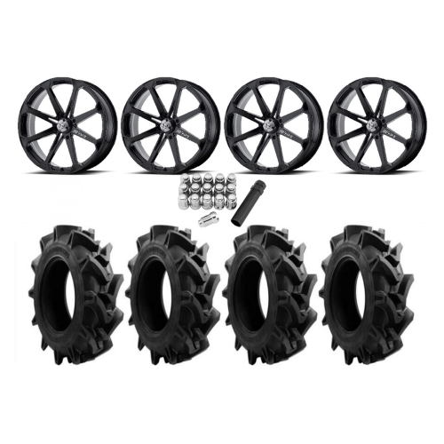 EFX Motohavok 37x9.5-22 Tires on MSA M12 Diesel Wheels