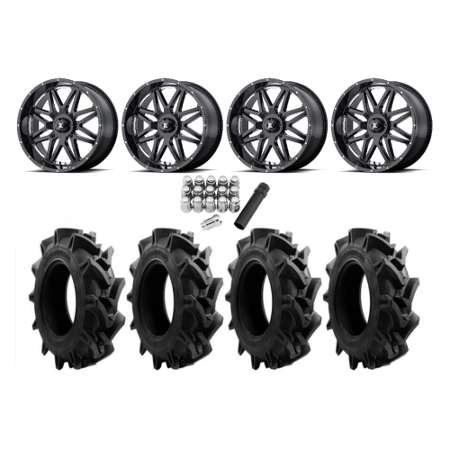 EFX Motohavok 32x8.5-18 Tires on MSA M26 Vibe Wheels