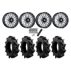 EFX Motohavok 33x8.5-20 Tires on MSA M50 Clubber Machined Wheels