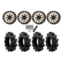 EFX Motohavok 32x8.5-18 Tires on ST-3 Bronze Wheels