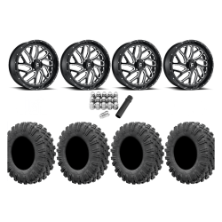 EFX Motoravage 32x10-18 Tires on Fuel Triton Wheels EFX Motoravage 32x10-18 Tires on Fuel Triton Wheels