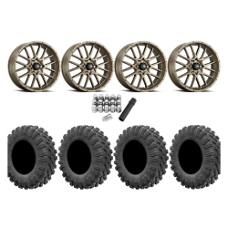 EFX Motoravage 35x10-20 Tires on ITP Hurricane Bronze Wheels