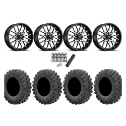 EFX Motoravage 32x10-18 Tires on ITP Hurricane Machined Wheels EFX Motoravage 32x10-18 Tires on ITP Hurricane Machined Wheels