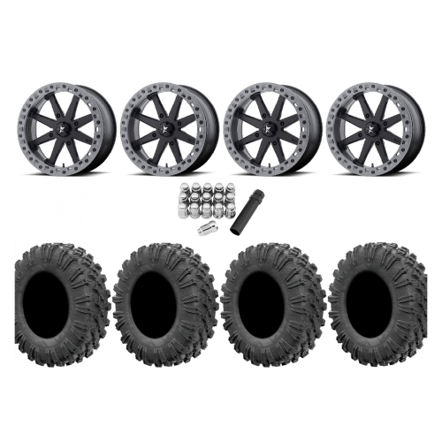 EFX Motoravage 32x10-18 Tires on MSA M31 Lok2 Beadlock Wheels