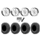 EFX Motoravage 35x10-20 Tires on MSA M34 Flash Chrome Wheels
