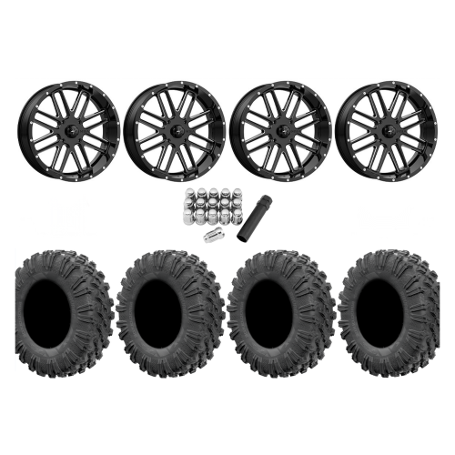 EFX Motoravage 32x10-18 Tires on MSA M35 Bandit Wheels