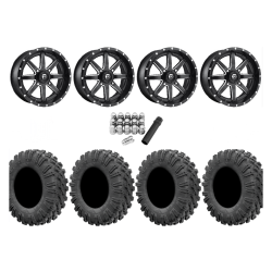 EFX Motoravage 30x10-16 Tires on Fuel Maverick Wheels EFX Motoravage 30x10-16 Tires on Fuel Maverick Wheels